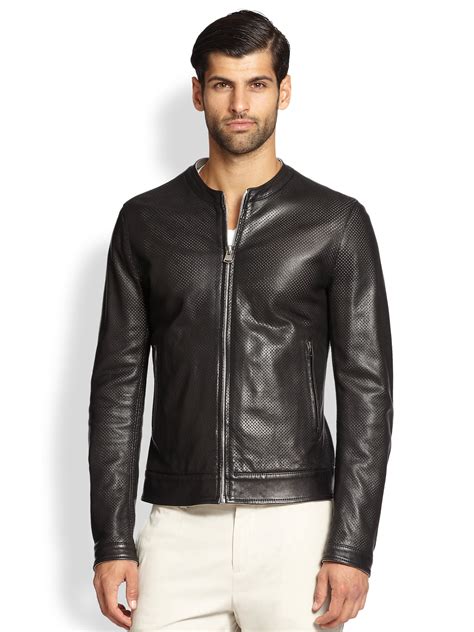 dolce gabbana leather jacket mens|dolce and gabbana men's jersey.